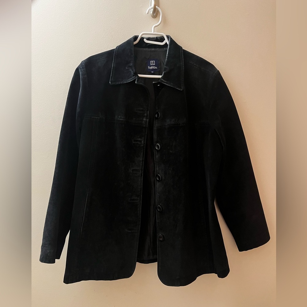 Reitmans Black Suede Women's Jacket